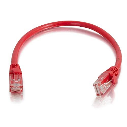 212 Main 35 feet Cat6A Snagless Unshielded UTP Network Patch Ethernet Cable - Red