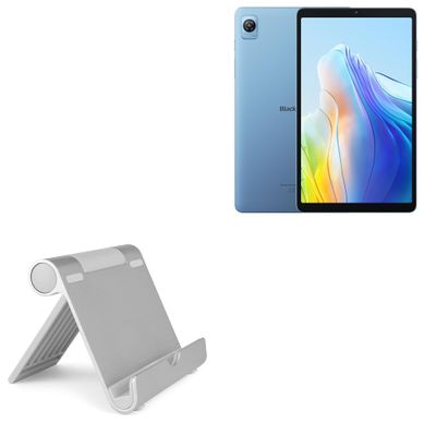 BoxWave Stand and Mount Compatible with Blackview Tab 60 - VersaView Aluminum Stand, Portable, Multi Angle Viewing Sturdy