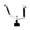 212 Main ARM Duo Dual LCD Interactive Monitor Mount - Silver view 1