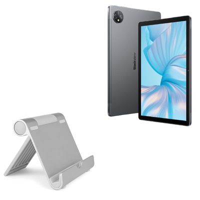 BoxWave Stand and Mount Compatible with Blackview Tab 80 - VersaView Aluminum Stand, Portable, Multi Angle Viewing Sturdy