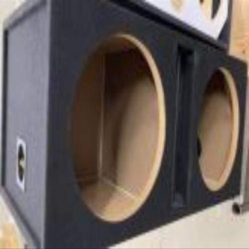 212 Main 12 inch Two Woofers Empty Bass Speaker Enclosure with Center Tuned Port