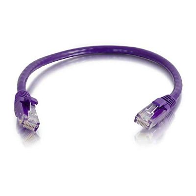 12 ft. Cat6A Snagless Utp Cable Purple