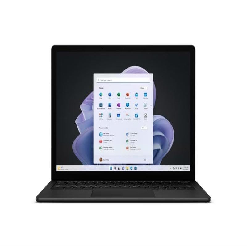 Microsoft Surface Laptop 5, 13.5" Pixelsense Touchsreen, 12th Gen Intel i5, 16GB RAM Memory, 512GB SSD, Win 11H Black (Renewed)