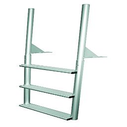 212 Main 4-Wide Step Dock Ladder Anodized (Aluminum)