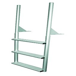 212 Main 4-Wide Step Dock Ladder Anodized (Aluminum)