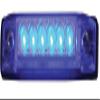 212 Main LED-51801-DP 4 in. LED Slim Line Utility Strip Lights Blue view 1