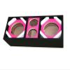 212 Main Empty Chuchera Speaker Enclosure for Two 6 in. Woofers Plus Two Tweeters Pink view 1