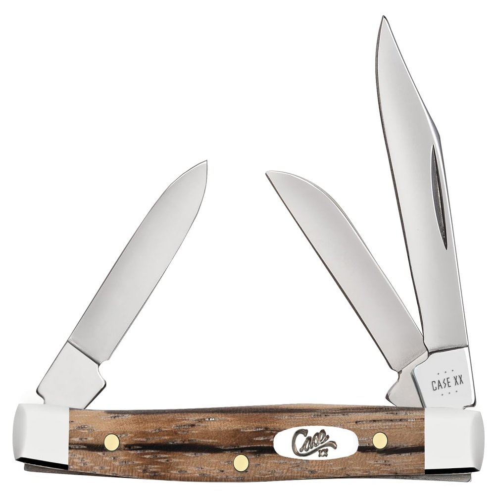 Case Cutlery CA25144: Stockman Zebra Wood