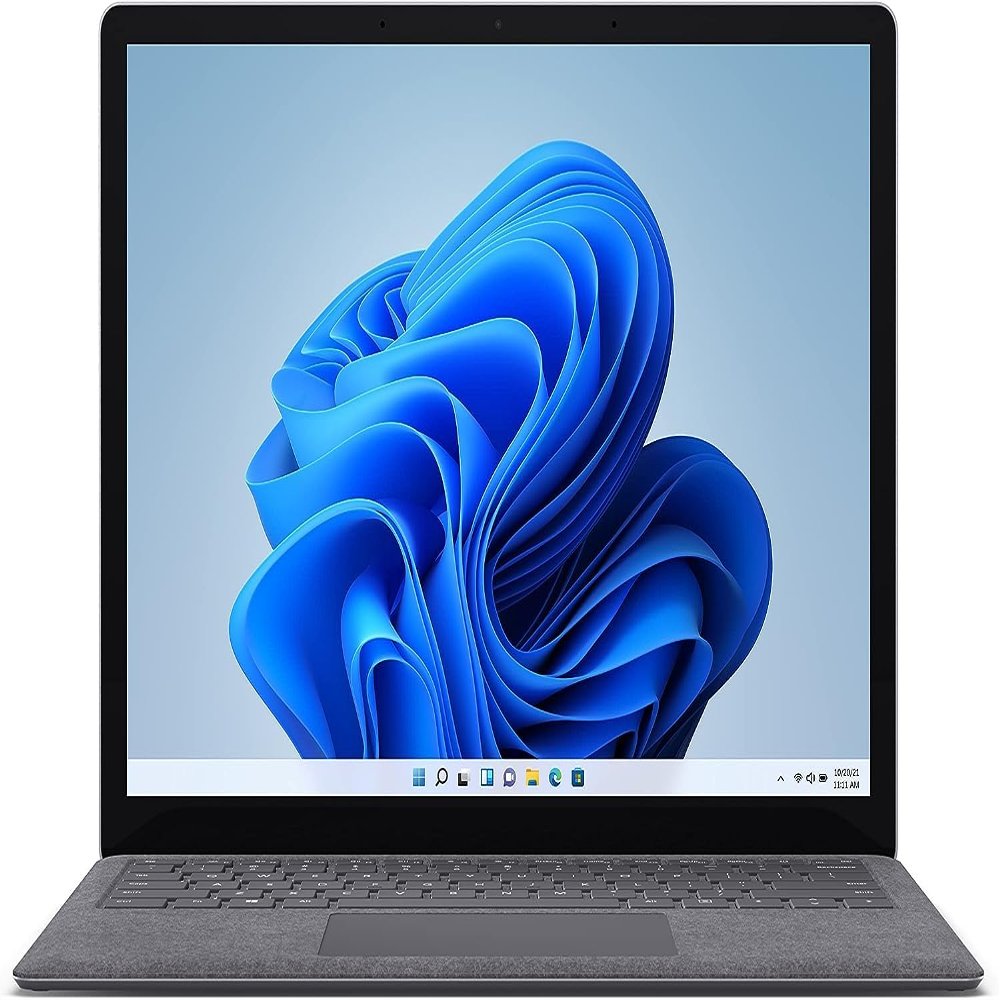 Microsoft Surface Laptop 5, 13.5" Pixelsense Touchsreen, 12th Gen Intel i5, 8GB RAM Memory, 512GB SSD, Win 11H Platinum (Renewed)