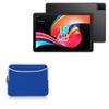 BoxWave Case Compatible with TCL Tab 10L Gen2 - SoftSuit with Pocket, Soft Pouch Neoprene Cover Sleeve Zipper Pocket - Super Blue view 1
