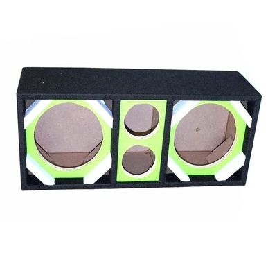 212 Main Empty Chuchera Speaker Enclosure for Two 8 in. Woofers Plus Two Tweeters Green