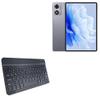 BoxWave Keyboard Compatible with Oukitel OT8 - SlimKeys Bluetooth Keyboard, Portable Thin with Chiclet-Style Keys - Jet Black view 1