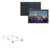 BoxWave Stand and Mount Compatible with Cubot Tab Kingkong - Pocket Aluminum Stand 3-in-1, Portable Multi Angle Viewing Riser - Metallic Silver view 1