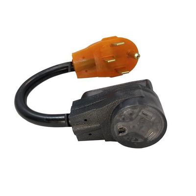 12 in. Color Connect 10-3 SJTW 125V Adapter Cord