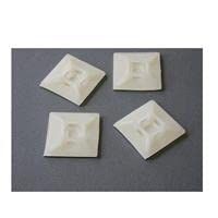 212 Main Self Adhesive Nylon Cable Tie Mounts - Pack of 100