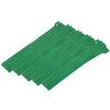 0.50 x 8 in. Green Hook & Loop Cable Strap with Eye - Pack of 25 view 1