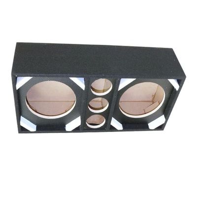 212 Main Empty Chuchera Speaker Enclosure for Two 10 in. Woofers Plus Three Tweeters Carbon Black