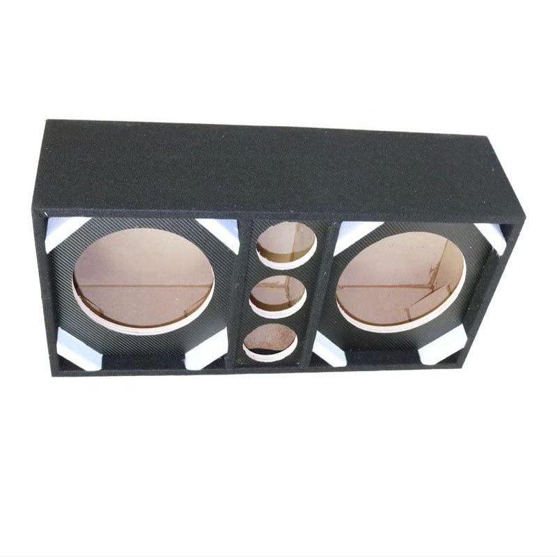 212 Main Empty Chuchera Speaker Enclosure for Two 10 in. Woofers Plus Three Tweeters Carbon Black