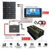 RIEJIN 500W Power Inverter for Vehicles, Car Inverter Converter DC 12V to 110V/220V AC, with 4.2A Dual USB Charging Ports, for Computer (Color : 220V) view 3