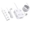 9-Outlet Power Strip + 8-Outlet Surge Protector with USB view 1