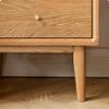ASWAD Modern Bedside Tables Indoor Bedside Table Double Drawer Locker File Cabinet Living Room Coffee Table Side Table Suitable for Bedroom Office Bedroom Night Stand view 4