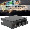 Beufee AC Q3 PRO DAC Digital to Analog Audio Converter, Audio Converter with Headphone Amplifier Digital to Analog Audio Decoder for 3.5MM Headphones(Black) view 2