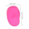 NOLITOY 3pairs Silicone Ear Protectors for Hair Dye and Perm Ear Covers for Salon Use in Black Rose Red and Purple Safe and Convenient Hairdressing Accessory view 2