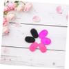 NOLITOY 3pairs Silicone Ear Protectors for Hair Dye and Perm Ear Covers for Salon Use in Black Rose Red and Purple Safe and Convenient Hairdressing Accessory view 3