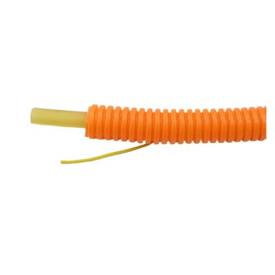 1/5M PP Insulated Corrugated Tube 7.5mm - 25mm Auto Line Pipe Harness Wire Threading Plastic Split Wire Protection Sleeve (Color : Orange - Open, Size : ID 20 X OD 25MM_5M)