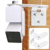 2Pack Metal Corner Wall Mount Bracket for Wyze Cam Pan V3/V2, Cam V4/V3/V2, Max Cover Both Sides of The House 300 Degrees Reduce Blind Spots, Indoor Outdoor Mount for Wyze view 1