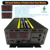 RIEJIN 3000W Power Inverter DC 12V/24V to 110V/220V AC Car Charger Converter with 4.8A Dual USB Ports and 2 AC Outlets Car Adapter (Color : 24V, Size : 110V) view 4