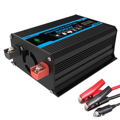 RIEJIN Car Power Inverter 500W, DC 12v to 110v/220V AC Converter with 1 AC Outlets Plug & AC Outlets 12 Volt Inverter for Truck RV Car (Color : 220V)