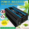 RIEJIN Car Power Inverter 500W, DC 12v to 110v/220V AC Converter with 1 AC Outlets Plug & AC Outlets 12 Volt Inverter for Truck RV Car (Color : 220V) view 2