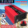 300W Power Inverter 12v to 110v/220v, Dc to Ac Converter with 4.2A Dual USB Charging Ports and 1 AC Outlets, car Outlet Adapter (Color : 220V) view 2