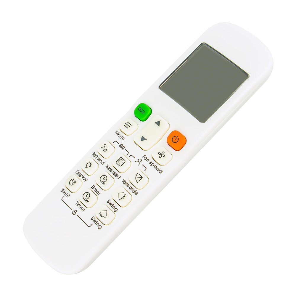 RM12F Replaced Remote Control -ALLIMITY- Compatible with Midea AC Air Condition RM12F Remote Control with Backlit