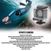Xcello Professional 4K WiFi Action Camera, Waterproof, High Definition, Ideal for Diving and Outdoor Sports view 4