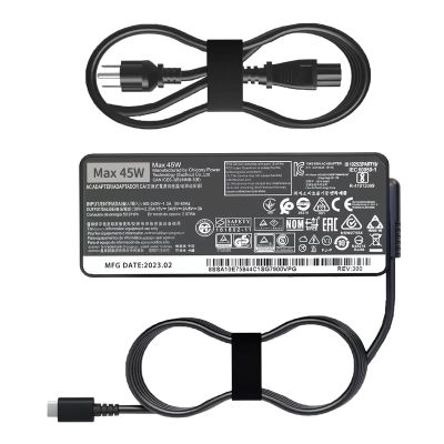 Lewepe 45w USB Type C AC Laptop Charger Fit for Lenovo ThinkPad Yoga Chromebook 300e 100e 500e C330 S330 S340 T480 T480s T580 T580s C630 E480 E580 720 730 C930 ADLX45YLC2D Power Adapter