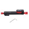 Macro Photography Rail Slider, W 160 Quick Release Plate, Aluminum Alloy Macro Rail Slider with High Accuracy, Sturdy Construction, 1/4 Screw Hole view 3