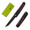 CIVIVI KwaiQ Pocket Knife, Folding Knife with Inline Flipper for EDC, 2.97" Nitro-V Tanto Blade Two-tone G10 Handle for Women Men C23015-1 view 1