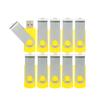 10pcs 32GB USB Flash Drives, Alihelan USB 2.0 Thumb Drive Pen Drive Bulk Swivel Memory Stick 32 GB Fold Storage Jump Drive Zip Drive, 10 Pack Yellow view 1