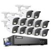 ANNKE 16CH Security Camera System, 3K Lite Digital Video Recorder with AI Human/Vehicle Detection with 2TB Hard Drive, H.265+ 5-in-1 Hybrid DVR with 12x 2MP Wired CCTV Cams with Color Night Vision view 1