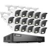 ANNKE 16CH Security Camera System, 3K Lite Digital Video Recorder with AI Human/Vehicle Detection with NO Hard Drive, H.265+ 5-in-1 Hybrid DVR with 16x 2MP Wired CCTV Cams with Color Night Vision view 1