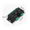 SP901E SPI Signal Amplifier Pixel WS2811 WS2812B Strip Pixel RGB LED Strip Signal Repeater Dream Ribbon DC5-24V view 4