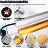 Wire Hiders for Tv On Wall, Aluminum Alloy Trunking/Half Round Cable Cover for Classrooms Bedroom Living Room Prevent Cable Trips & Protect Wires, 1m/3.3ft Length (Size : Gold-No.5-W-50mm(1-97/100in view 4