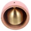 TEMKIN 4pcs Japanese Wind Chime doorbell Decorative Magnetic Door Wind Bell Christmas Bells Business Door Chime Copper doorbell Antique Bell Garden windbell Japanese-Style Wooden Window view 2