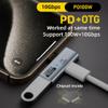 chenyang 2 in 1 USB C to USB 3.2 Adapter Support 100W Fast Charging Compatible with Phone/Tablet/Laptop view 3
