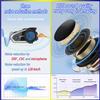KEVTU K10 Motorcycle Bluetooth Headset Support 8-Person 4000m Intercom Network Intercom, Helmet Bluetooth Headset with Noise Reduction/Voice Assistant/IP67 Waterproof view 4