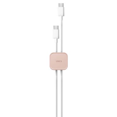 UNIQ POD Adhesive Cable Management (Pink) | 8-in-1 Single POD Buttons