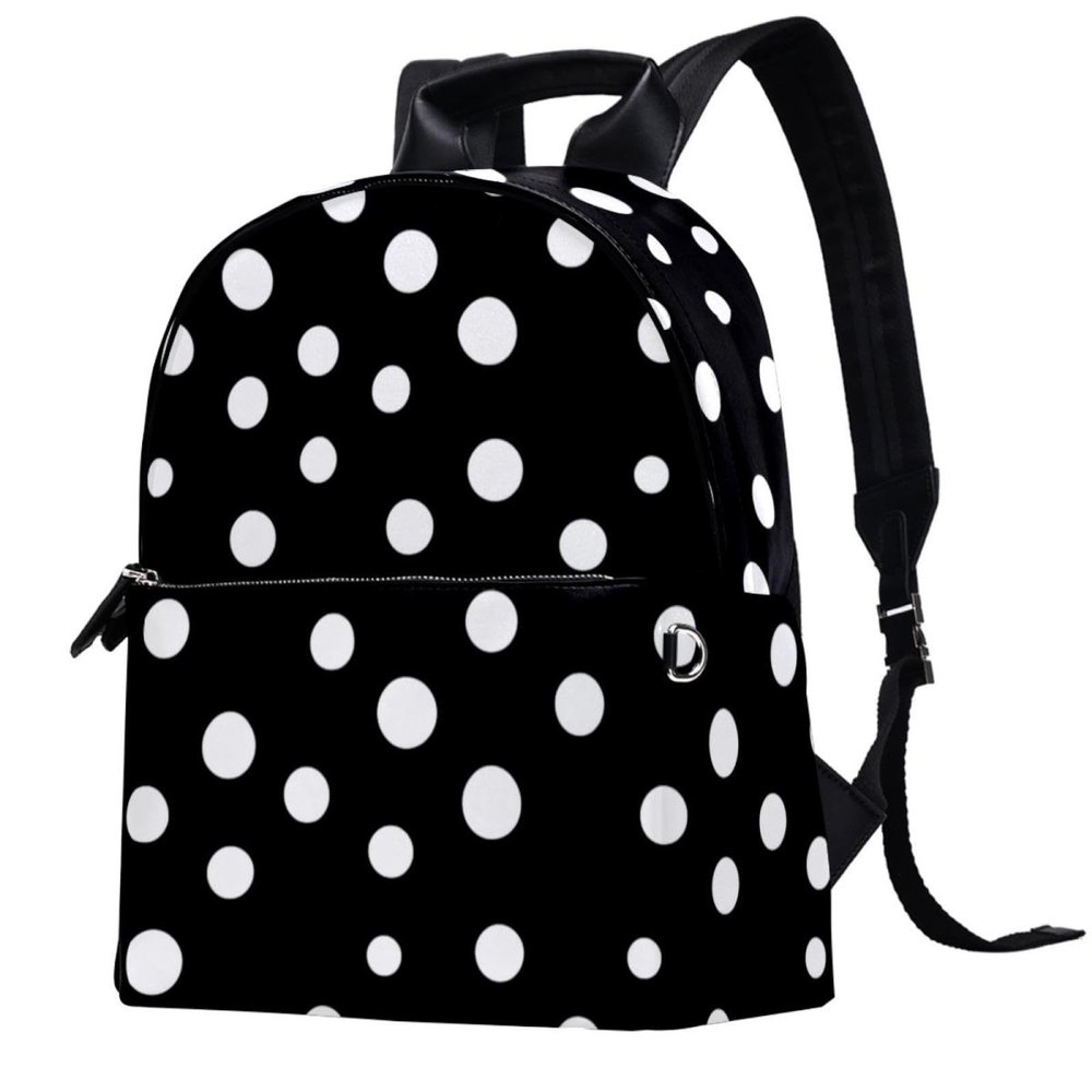 TFCOCFT Travel Backpack,Work Backpack,Black White Dots,Back Pack