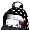 TFCOCFT Travel Backpack,Work Backpack,Black White Dots,Back Pack view 4